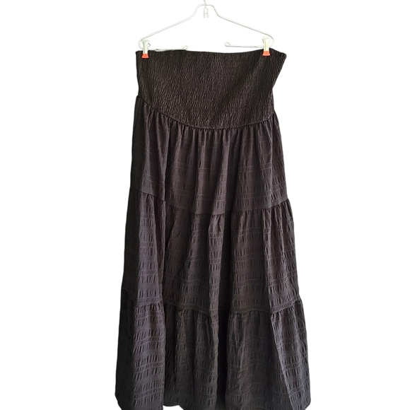 Shien Curve 3x black strapless maxi dress - Picture 2 of 6